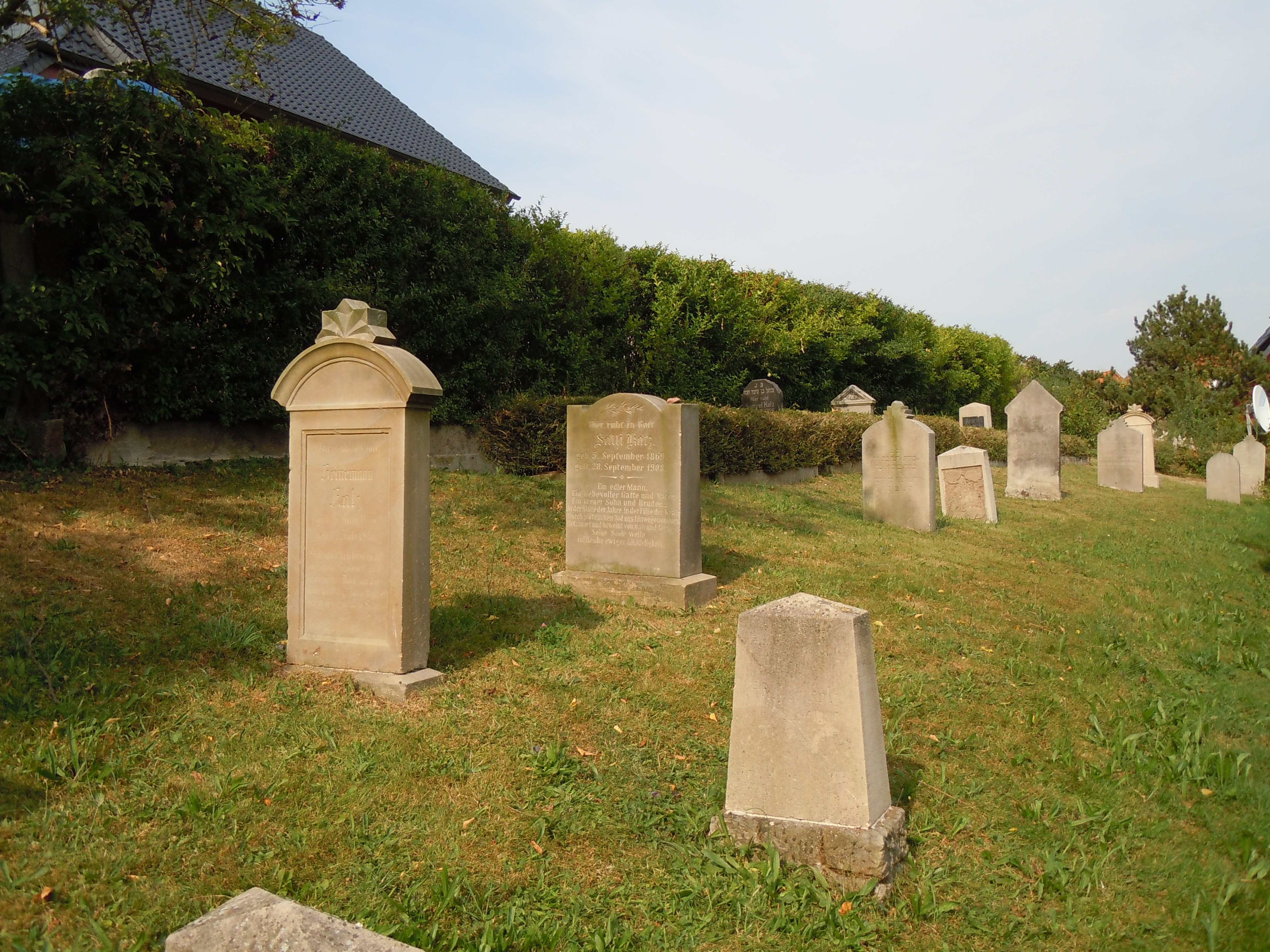 Jüdischer Friedhof Silixen 2012