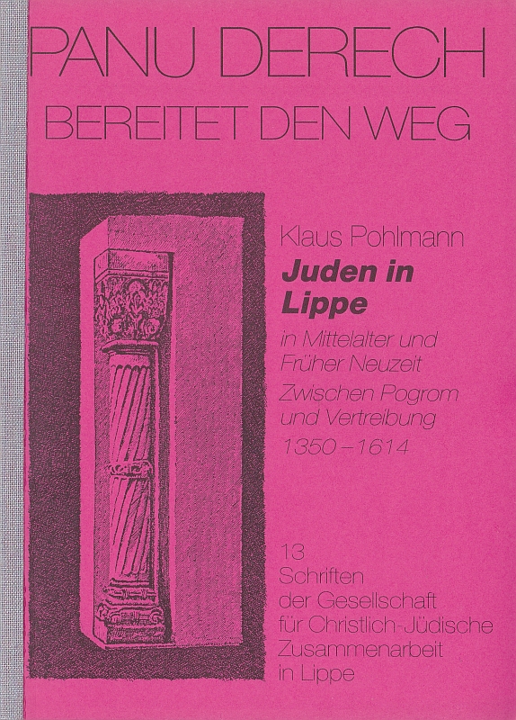 Titelseite, Panu Derech Bd. 13
