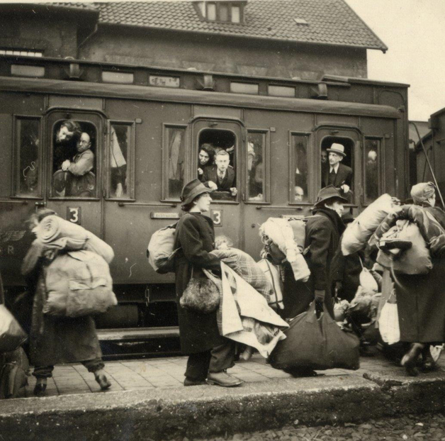 Vom Bielefelder Hauptbahnhof wurden die Menschen am 13. Dezember 1941nach Riga deportiert. (Foto: Stadtarchiv Bielefeld)