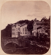 Allee 13 und 11, Detmold 1870, Foto: Sammlung Frank Budde